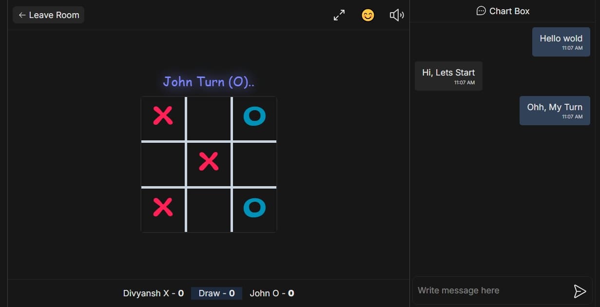 Tic-Tac-Toe Multiplayer (online) screenshot 1